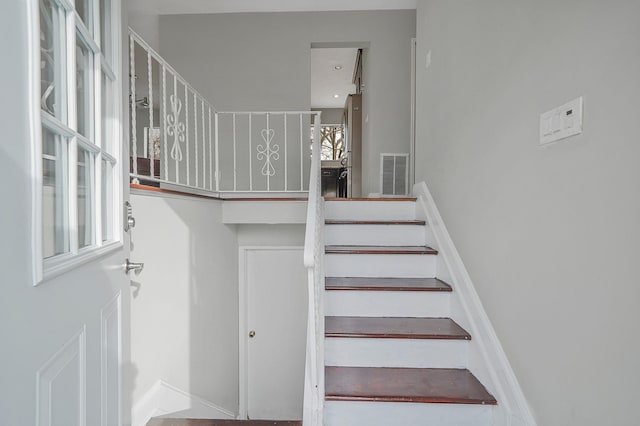 15 Bart Dr, Selden, NY 11784 - stairway with baseboards
