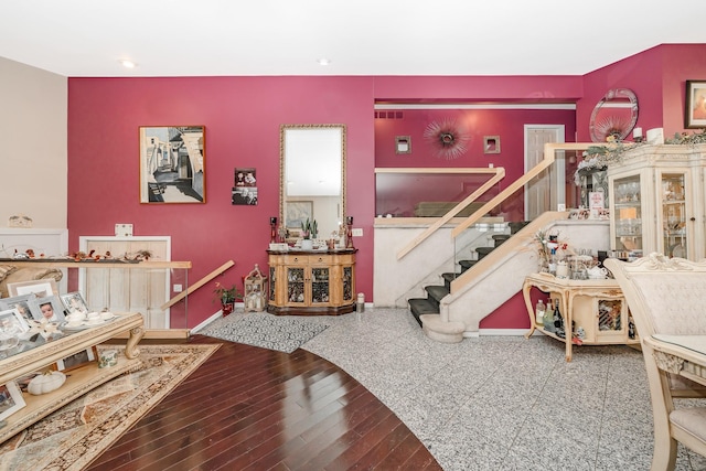 159-23 90th St, Howard Beach, NY 11414 - living area with stairway and recessed lighting