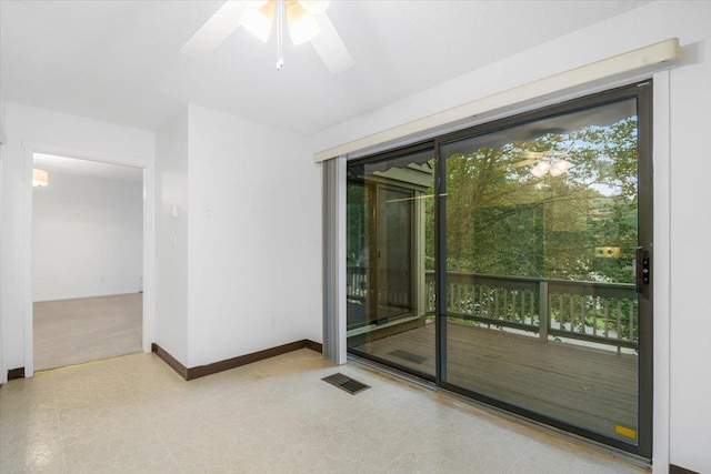 531 Heritage Hls Unit B, Somers, NY 10589 - unfurnished room featuring a ceiling fan and tile patterned floors