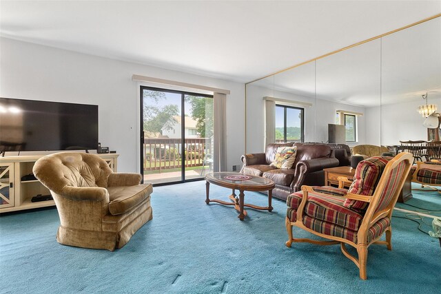 84 Molly Pitcher Ln Unit H, Yorktown Heights, NY 10598 - living area featuring carpet flooring