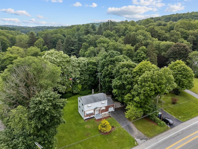 4 Westbrook Dr, Cortlandt Manor, NY 10567 - bird's eye view of a heavily wooded area