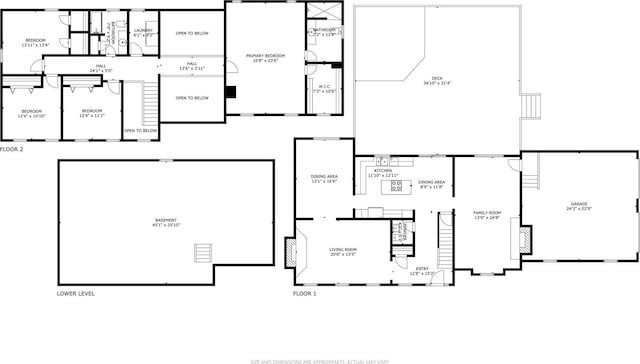 4 Scenic Dr, South Salem, NY 10590 - view of floor plan / room layout