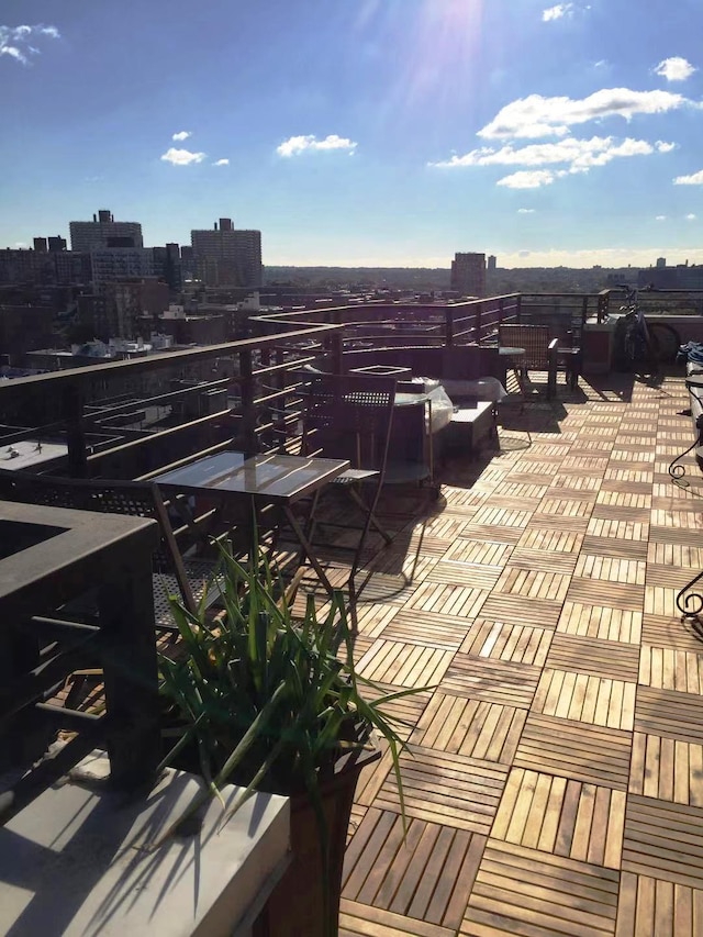 132-35 41st Rd Unit 14B, Flushing, NY 11355 - patio / terrace featuring a view of city