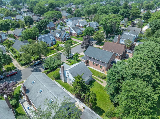 147 Nugent St, New Hyde Park, NY 11040 - aerial view of property's location with nearby suburban area