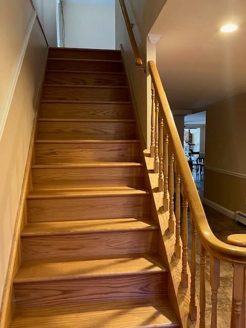 16330 95th St, Howard Beach, NY 11414 - view of staircase