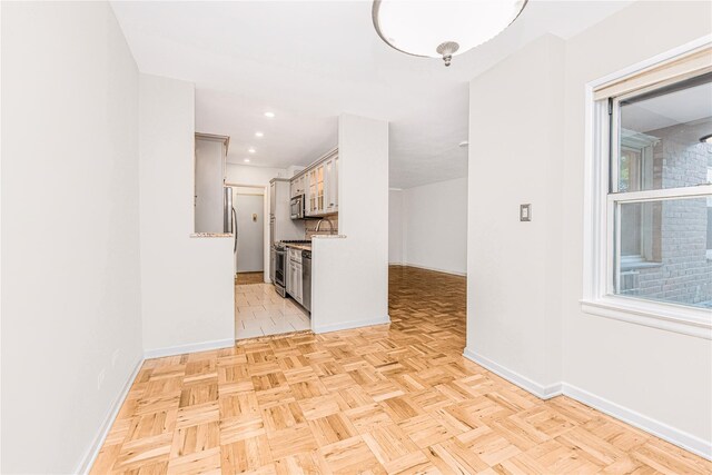 5550 Fieldstone Rd Unit 1C, Bronx, NY 10471 - interior space featuring baseboards and recessed lighting