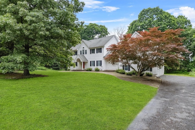 16 Apple Summit Ln, Lagrangeville, NY 12540 - view of front of property featuring driveway and a front lawn