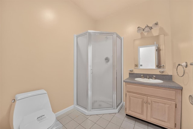 16 Apple Summit Ln, Lagrangeville, NY 12540 - full bath with a shower stall, vanity, and tile patterned floors