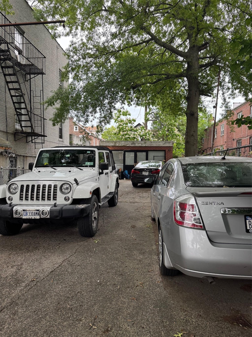 3012 Bronxwood Ave, Bronx, NY 10469 - view of car parking
