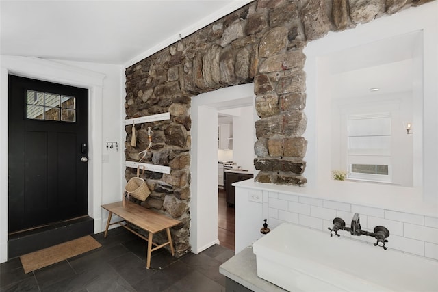 1223 Albany Post Rd, Croton-On-Hudson, NY 10520 - interior space featuring a sink and a bathtub
