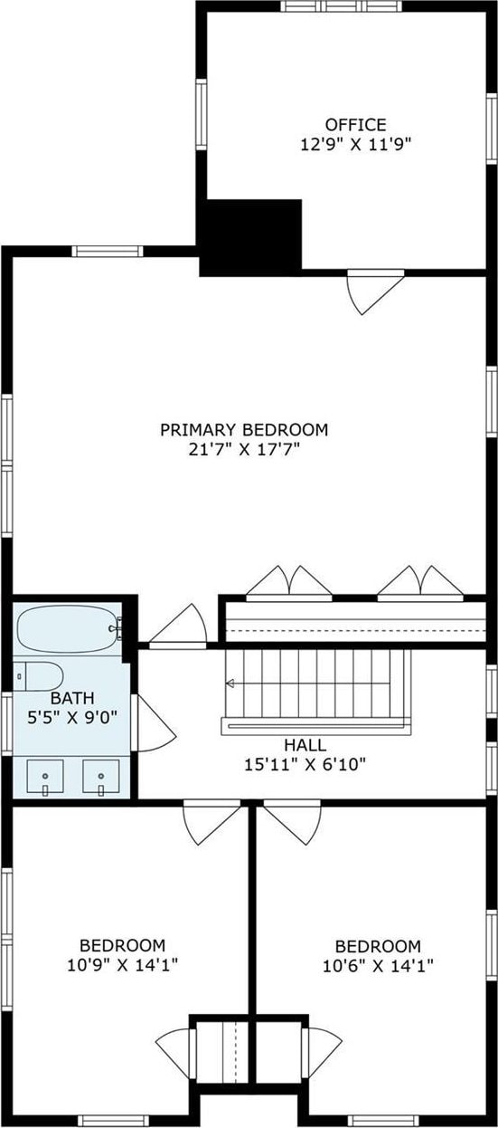 1223 Albany Post Rd, Croton-On-Hudson, NY 10520 - view of property floor plan