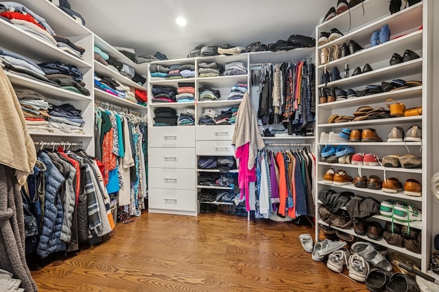 26 Island Pkwy N, Island Park, NY 11558 - spacious closet featuring wood finished floors