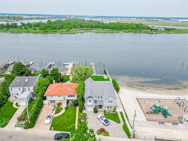 26 Island Pkwy N, Island Park, NY 11558 - bird's eye view of a large body of water