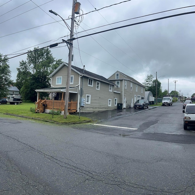 30 Elm St, Walden, NY 12586 - view of asphalt street featuring street lighting, curbs, and sidewalks