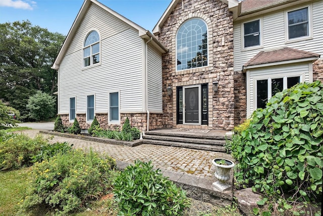 2300 State Route 207, Rock Tavern, NY 12575 - view of front of house with stone siding