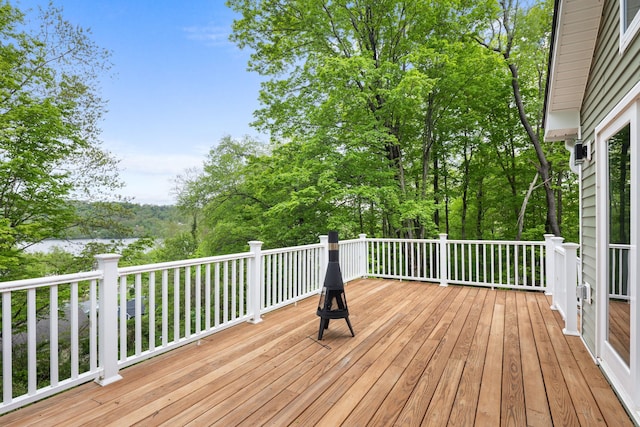 13 Ripley Rd, Patterson, NY 12563 - view of wooden terrace