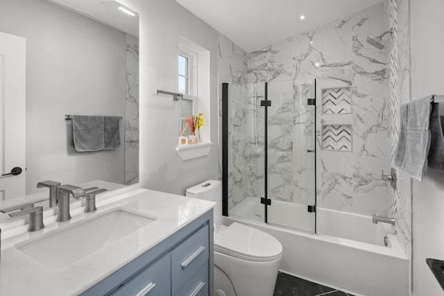 13 Ripley Rd, Patterson, NY 12563 - full bath with vanity and shower / bath combination with glass door