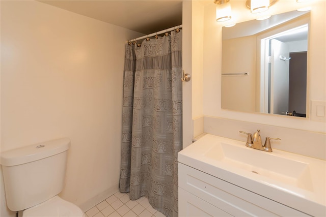 65 Berkshire Trl, Smallwood, NY 12720 - bathroom with vanity, tile patterned flooring, and a shower with shower curtain