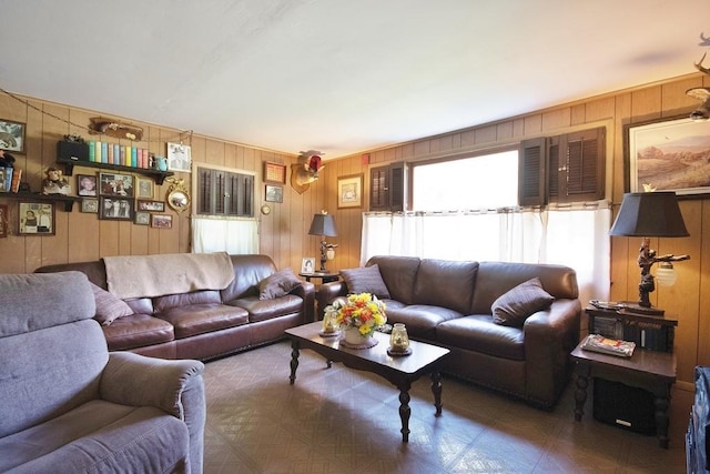 169 Mitchell Pond Rd E, Cochecton, NY 12726 - living area with wooden walls