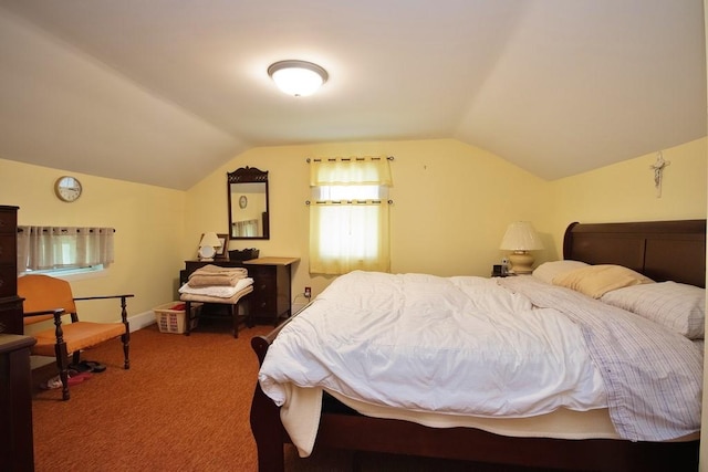169 Mitchell Pond Rd E, Cochecton, NY 12726 - carpeted bedroom with lofted ceiling