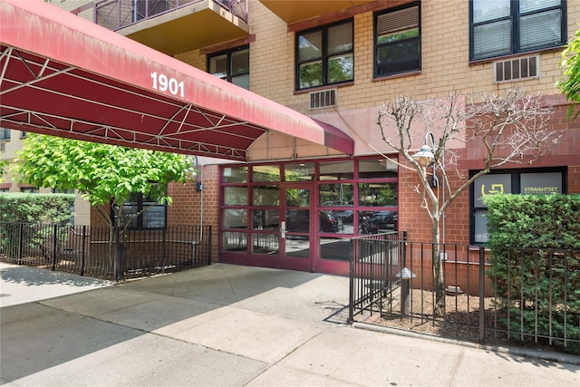 1901 Madison Ave Unit 105, New York Manhattan, NY 10035 - entrance to property with brick siding