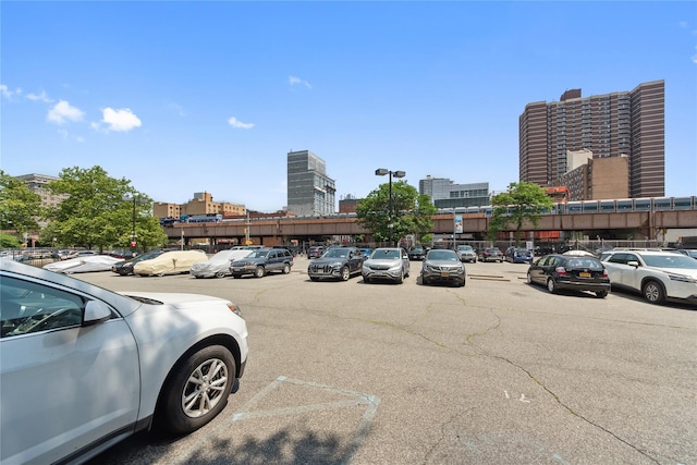 1901 Madison Ave Unit 105, New York Manhattan, NY 10035 - uncovered parking lot featuring a view of city