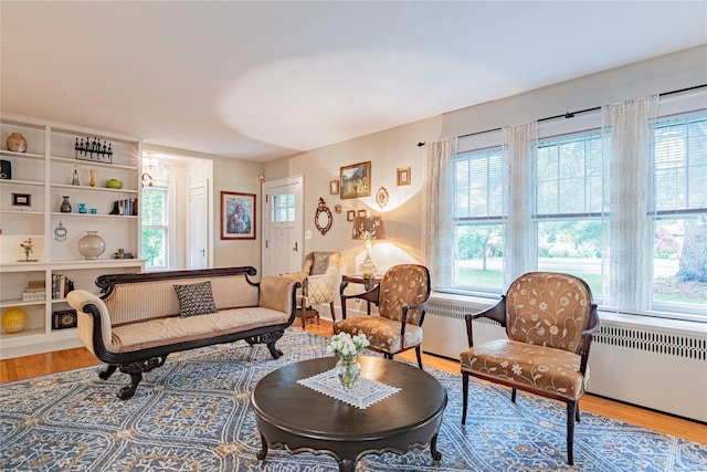 16 Beechwood Park, Poughkeepsie, NY 12601 - living room with radiator and wood finished floors