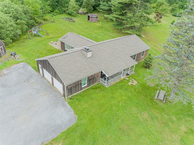 2136 Rte 55, Lagrangeville, NY 12540 - view from above of property