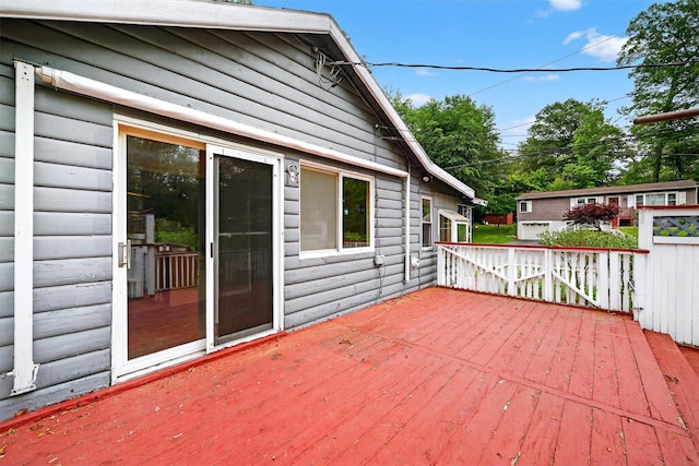 9 Mimosa St, Lake Peekskill, NY 10537 - view of wooden terrace