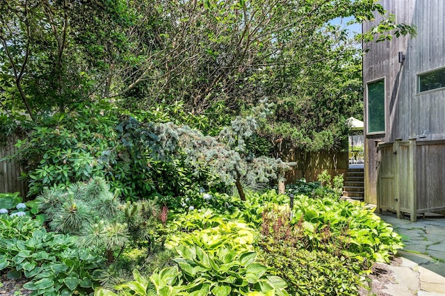 172 Pine Walk, Fire Island Pines, NY 11782 - view of yard featuring stairs