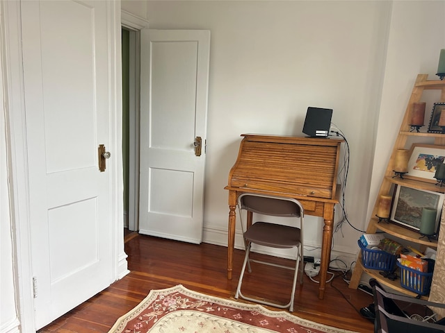 5855 41st Dr, Woodside, NY 11377 - office space with wood finished floors and baseboards