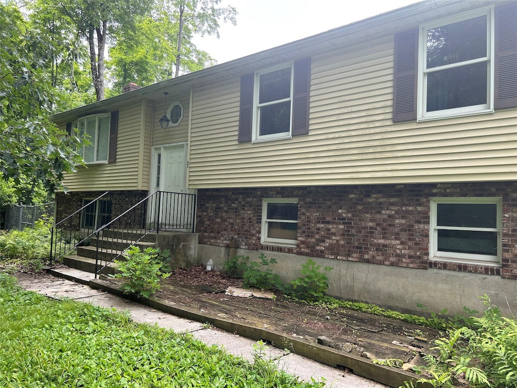 421 Rte 164, Brewster, NY 12563 - view of front of home with brick siding
