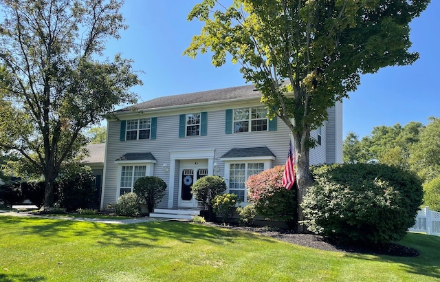 43 Southfield Rd, Baiting Hollow, NY 11933 - colonial inspired home with a front yard