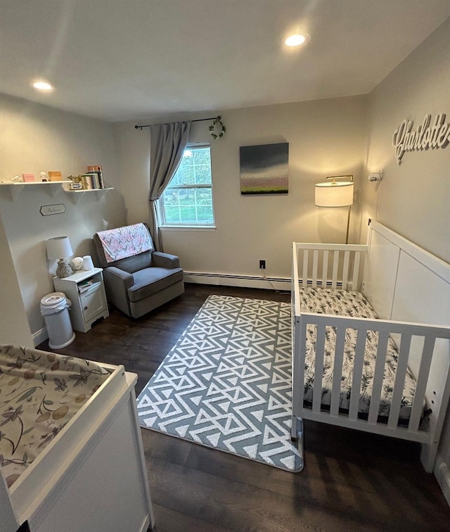 43 Southfield Rd, Baiting Hollow, NY 11933 - bedroom with wood finished floors and recessed lighting