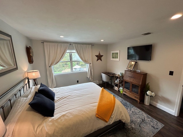 43 Southfield Rd, Baiting Hollow, NY 11933 - bedroom with wood finished floors and recessed lighting