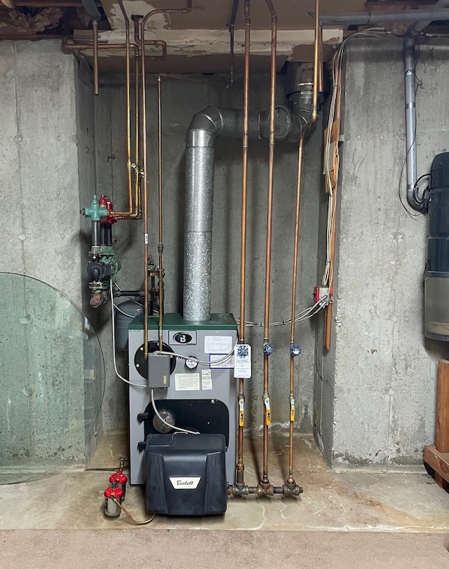 43 Southfield Rd, Baiting Hollow, NY 11933 - utilities featuring a heating unit