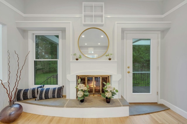 31 Pierce Dr, Pleasantville, NY 10570 - living room featuring wood finished floors and baseboards