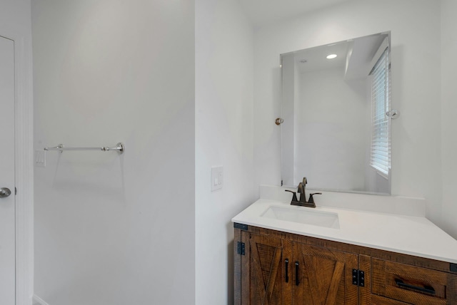 31 Pierce Dr, Pleasantville, NY 10570 - bathroom with vanity and recessed lighting