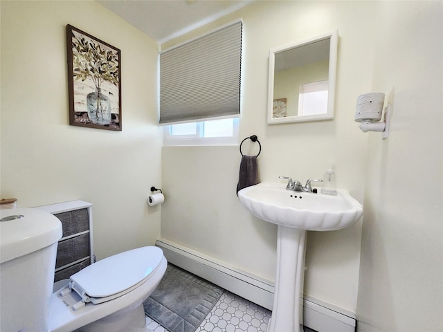 373 Commack Rd, Islip, NY 11751 - bathroom featuring toilet and tile patterned flooring
