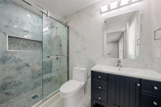 71 Cedar St, Hicksville, NY 11801 - bathroom with a stall shower and vanity