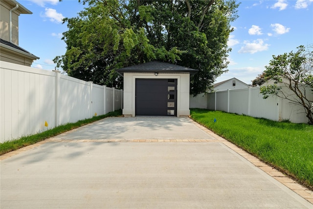71 Cedar St, Hicksville, NY 11801 - detached garage with driveway