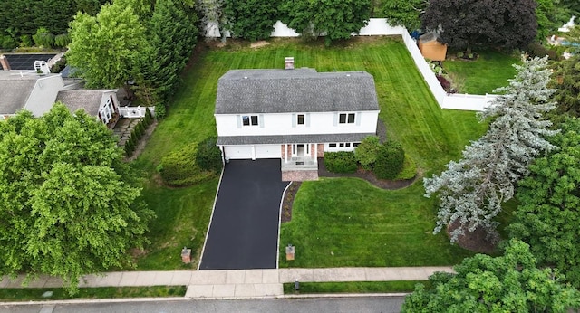 61 Sherwood Ct, Huntington, NY 11743 - view from above of property