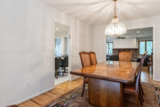 9 Westlyn Dr, Bardonia, NY 10954 - dining space with a chandelier, wood finished floors, and recessed lighting