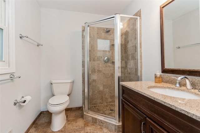 9 Westlyn Dr, Bardonia, NY 10954 - bathroom featuring vanity, a stall shower, and tile patterned flooring