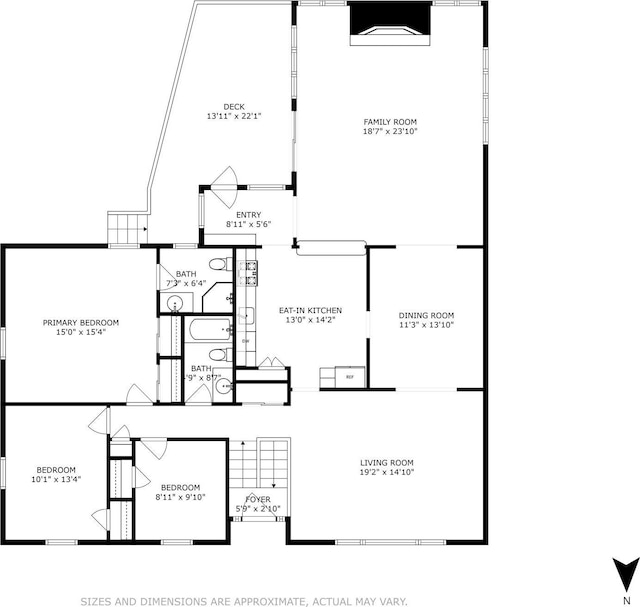 9 Westlyn Dr, Bardonia, NY 10954 - view of room layout