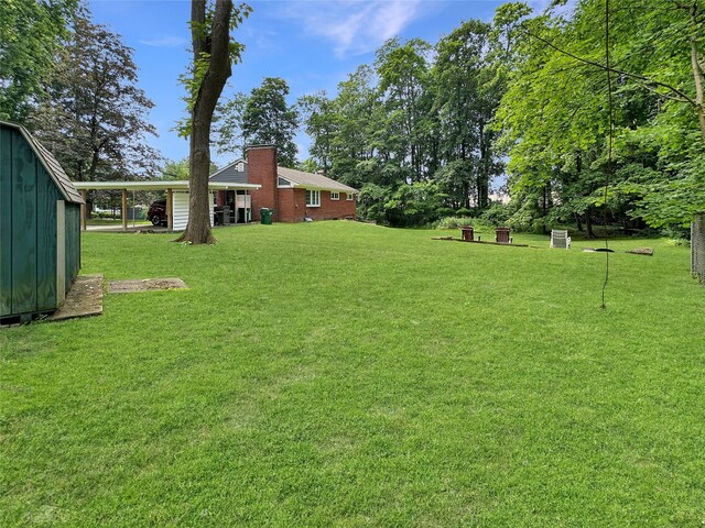 222 Beechwood Ave, Poughkeepsie, NY 12601 - view of grassy yard