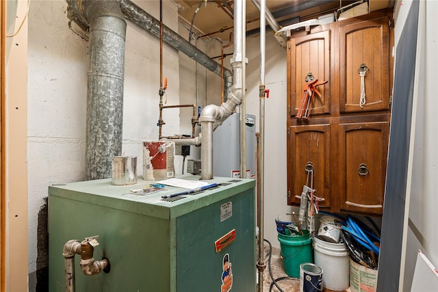 4204 64th St, Woodside, NY 11377 - utility room featuring a heating unit