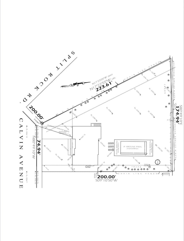 96A Calvin Ave, Syosset, NY 11791 - survey map / technical document