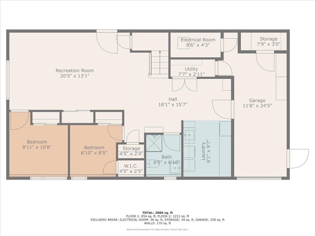 740 Eagle Dr, North Woodmere, NY 11581 - view of room layout