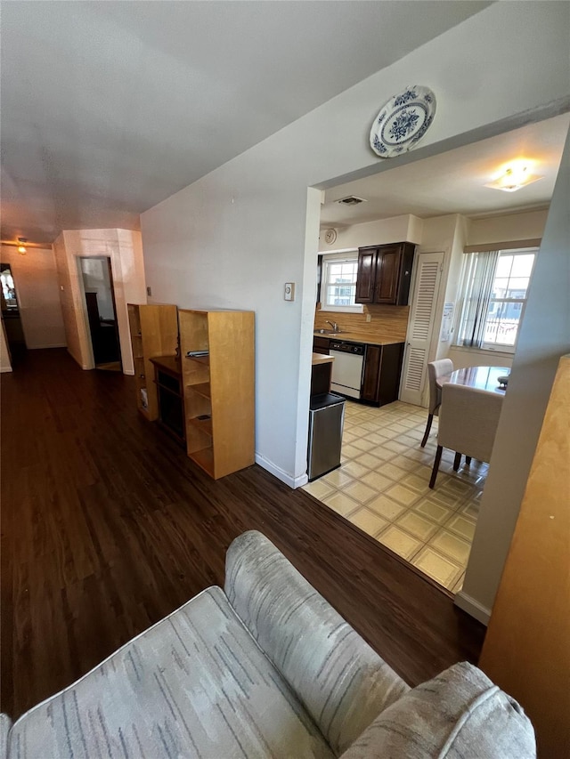 60 Revere Dr, Sayville, NY 11782 - living area featuring light wood-type flooring